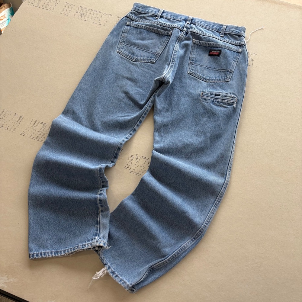 Y2K Denim Blue Washed Dickies Jeans